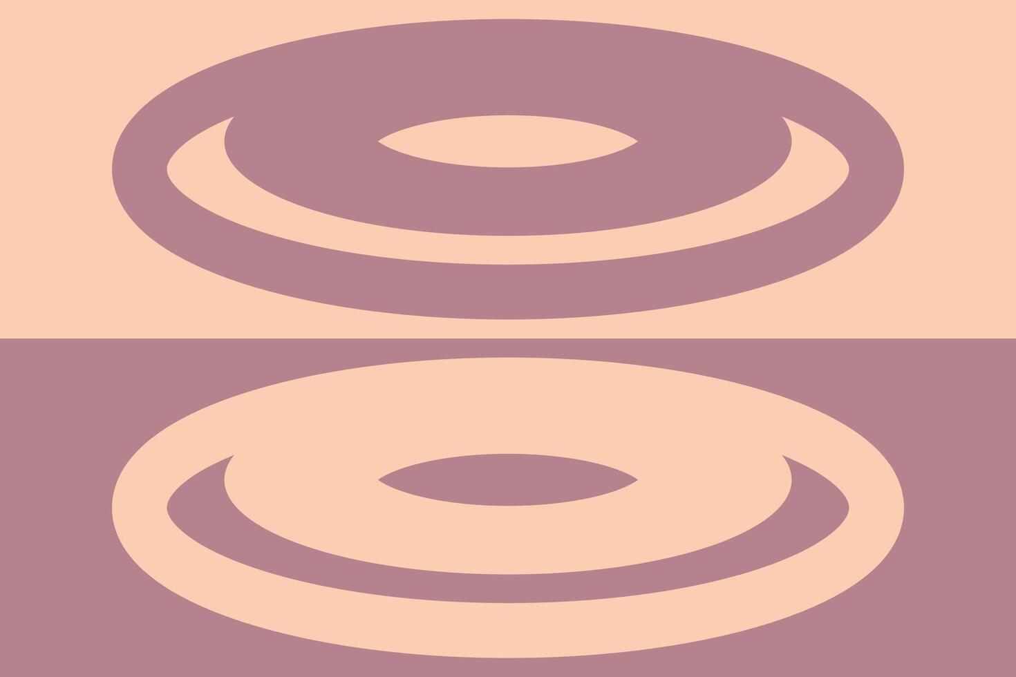 A purple and pink background with two circles vector