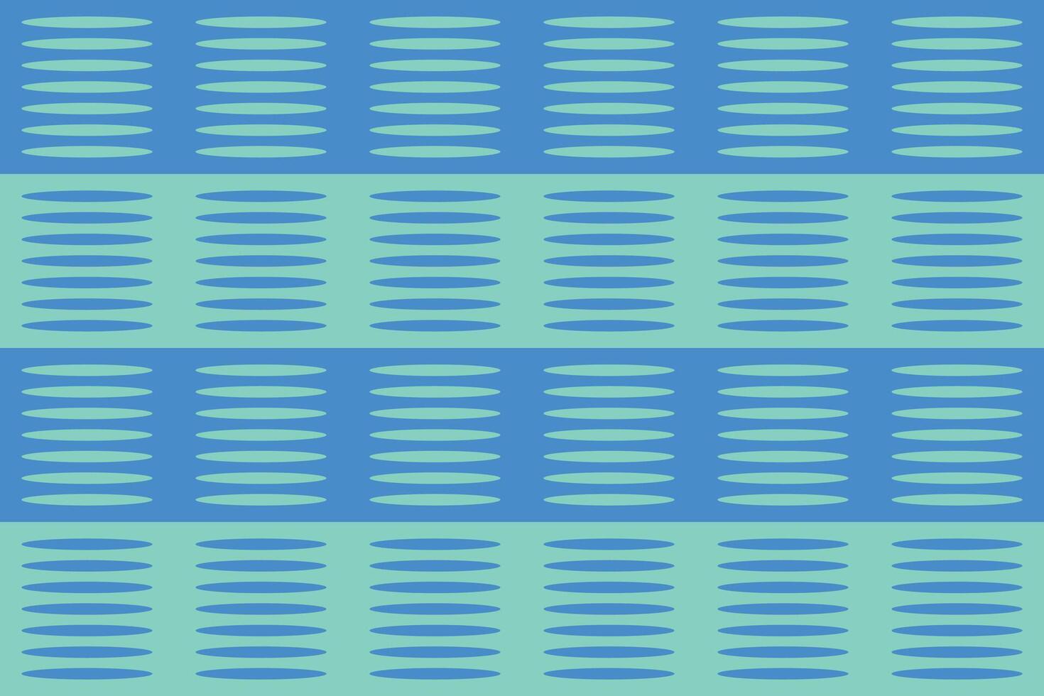 A blue and green striped circle pattern vector
