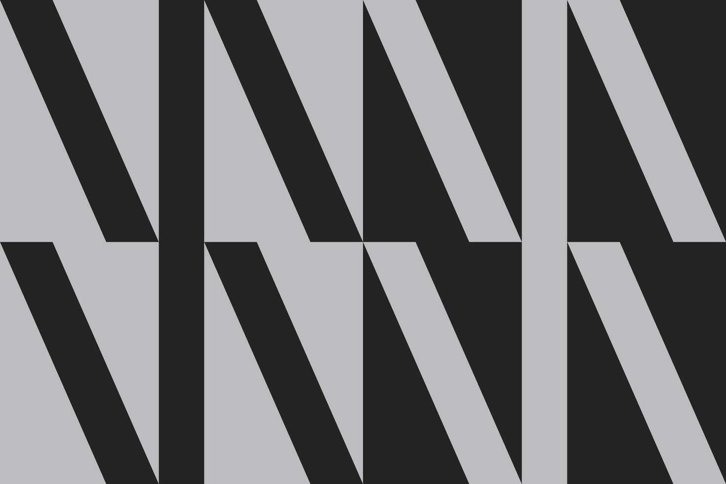 Black gray triangle pattern with diagonal lines vector