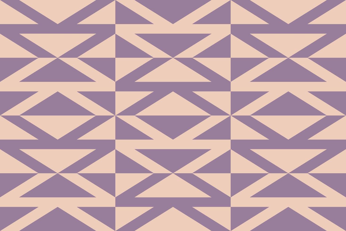 A purple and beige geometric pattern triangle shapes vector