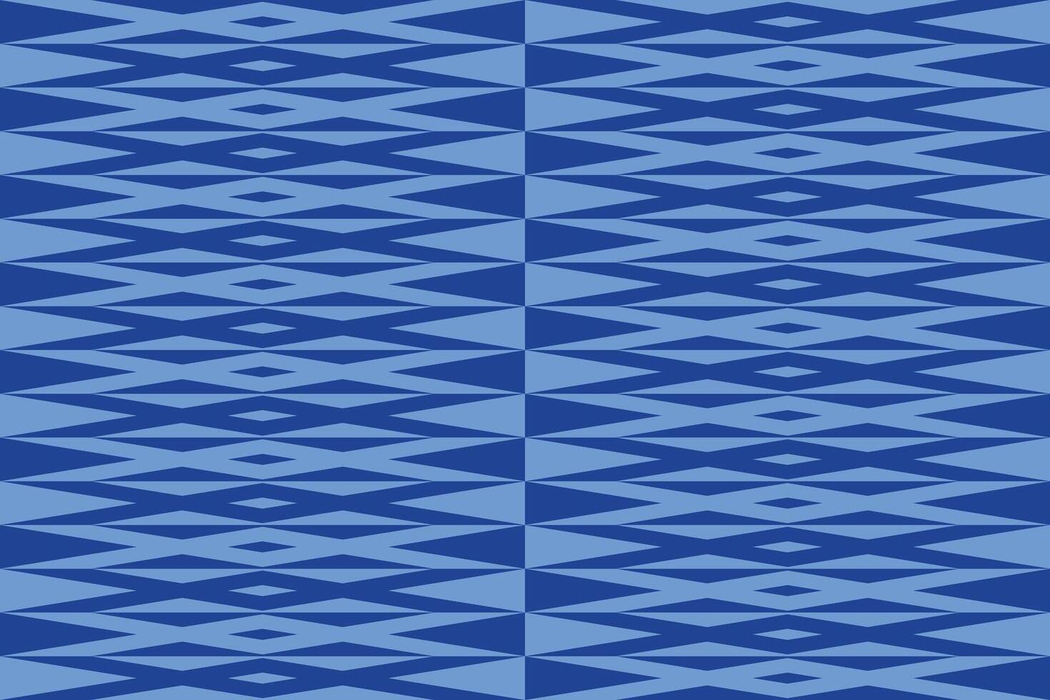 A blue geometric pattern with triangle background vector