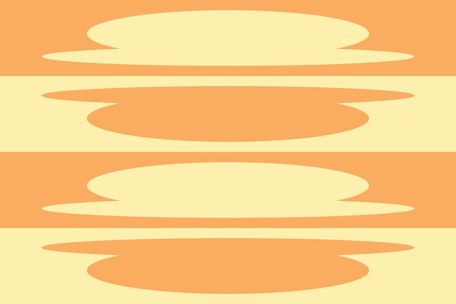 A series of four circles on an orange background vector