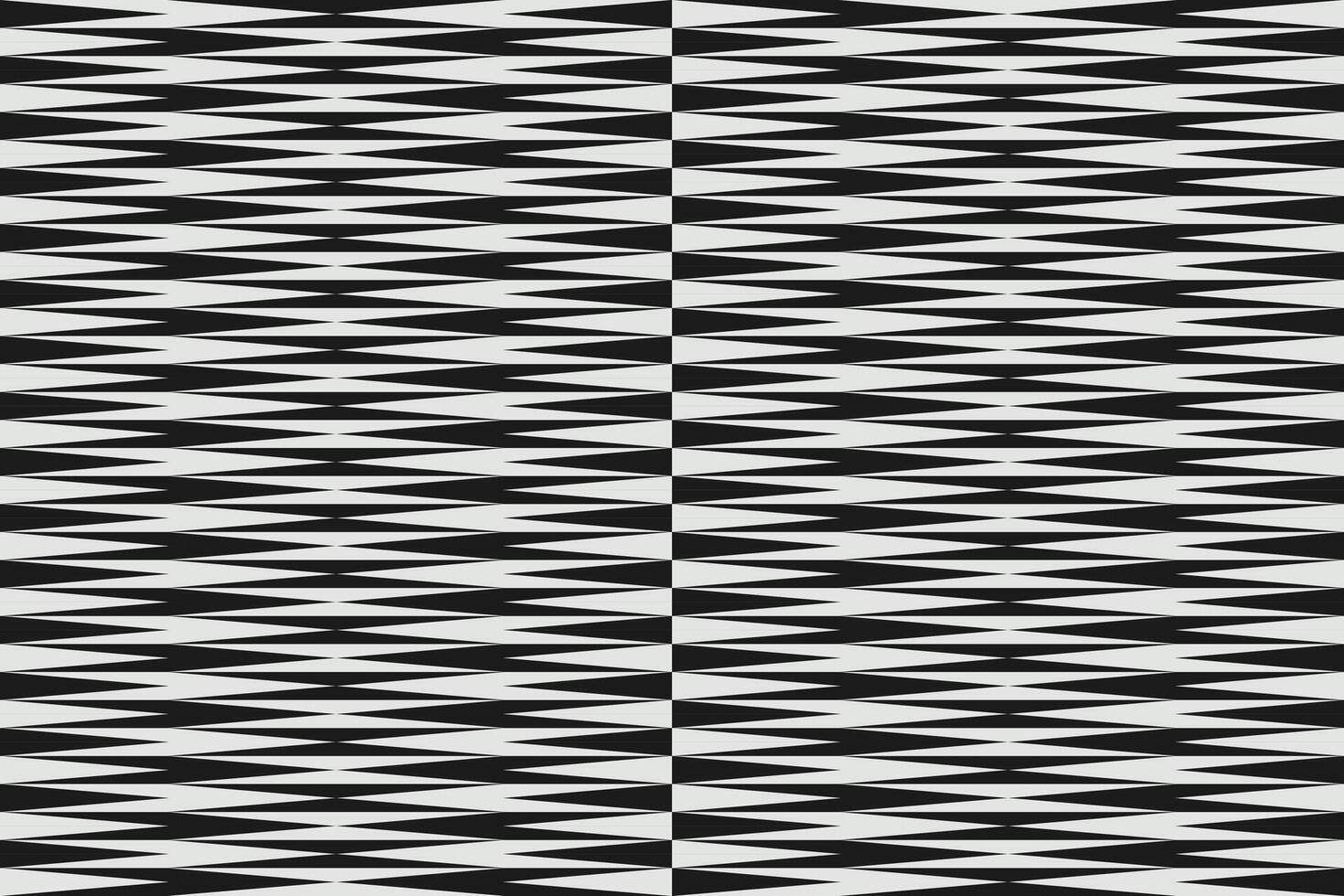 A black and white striped triangle background with diagonal lines vector