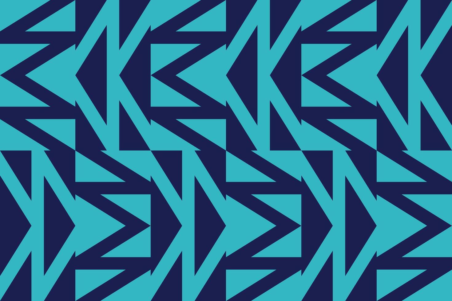 A blue and black geometric pattern with triangles vector