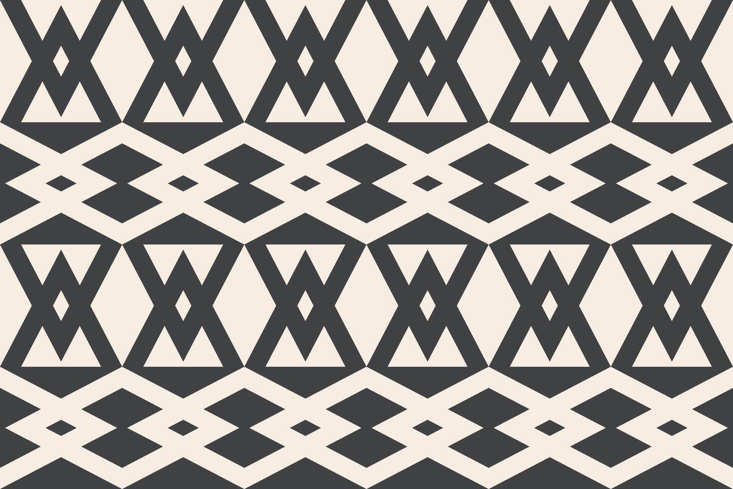 A black and white triangle geometric pattern with diagonal lines vector