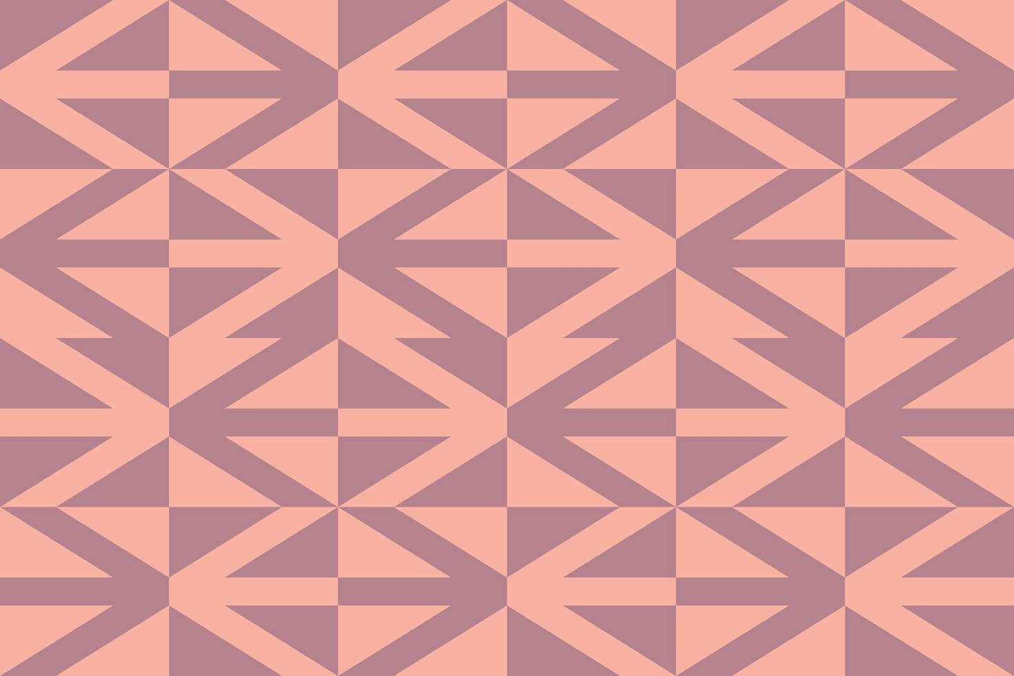A pink and orange triangle arrow geometric pattern vector