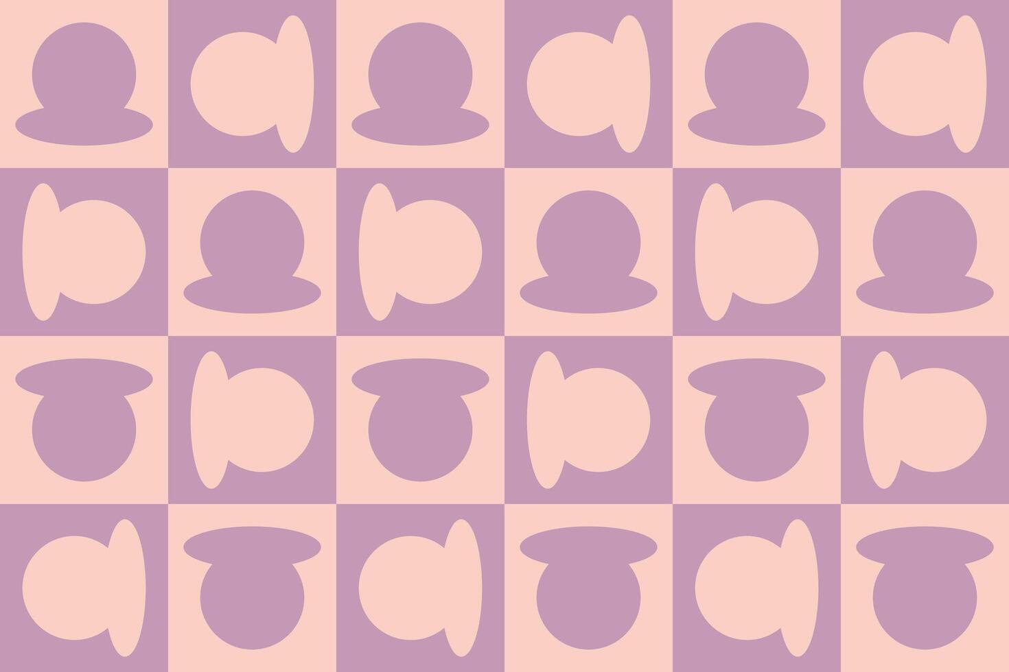 A purple pattern with many hats on it vector