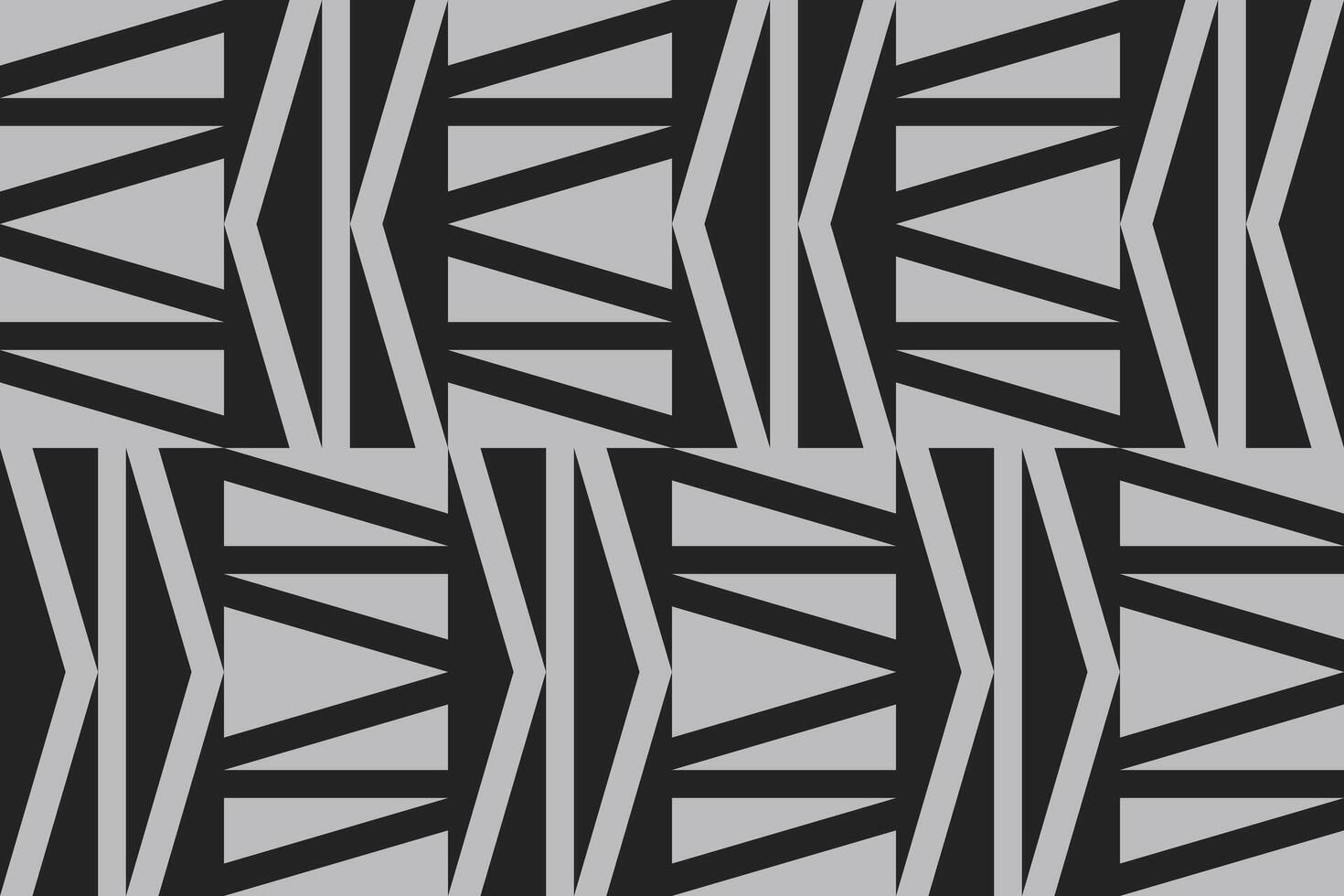 A black and gray pattern with triangles vector