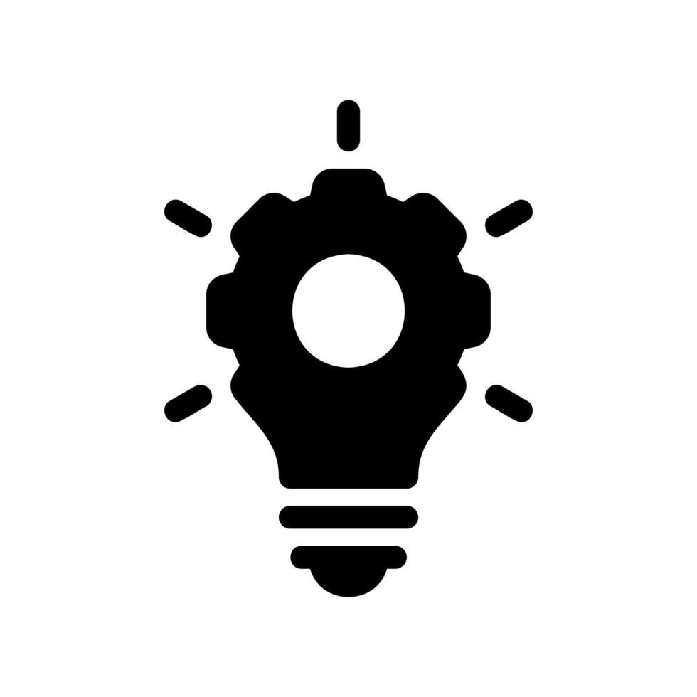 Simple icon setting up lighting equipment vector
