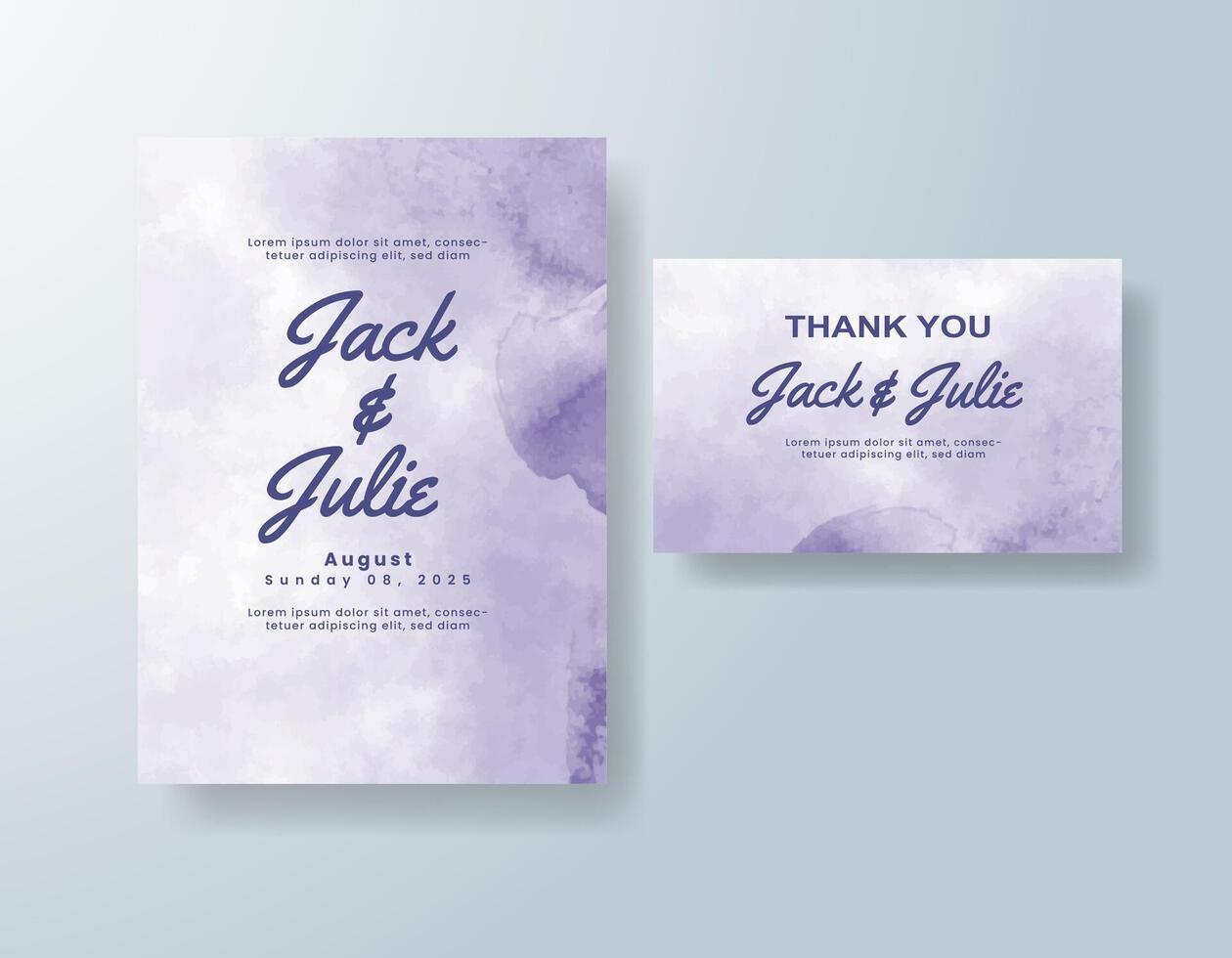 A soft touch of watercolor enhances the natural elements. vector