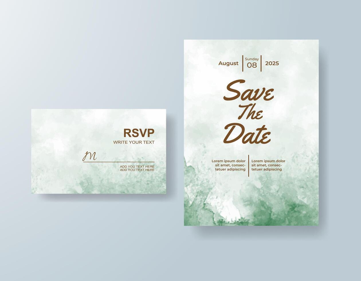 Charming blossoms hand-painted in gentle watercolor hues. vector
