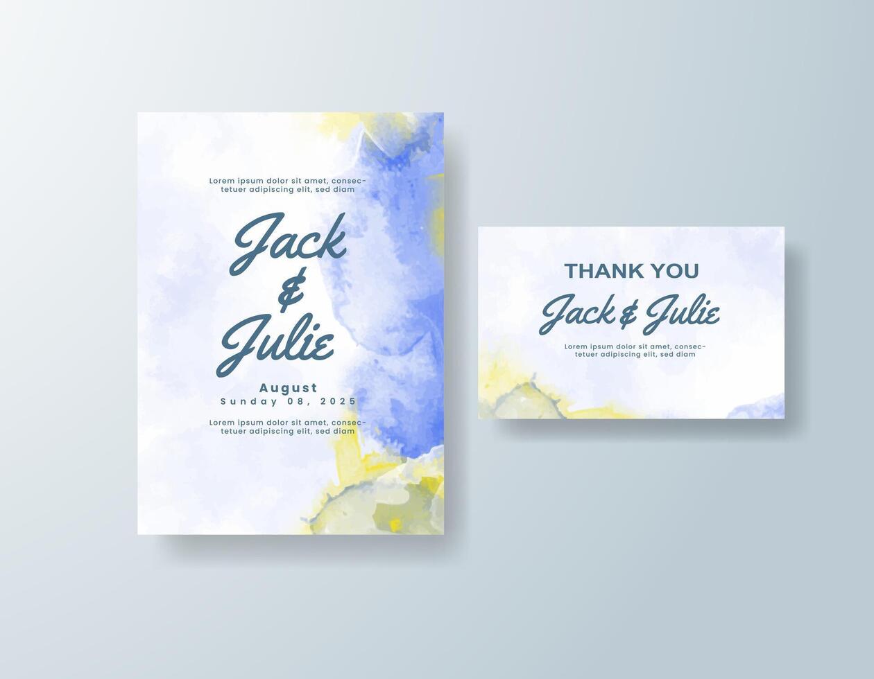Rustic watercolor blooms pair perfectly with handwritten script. vector