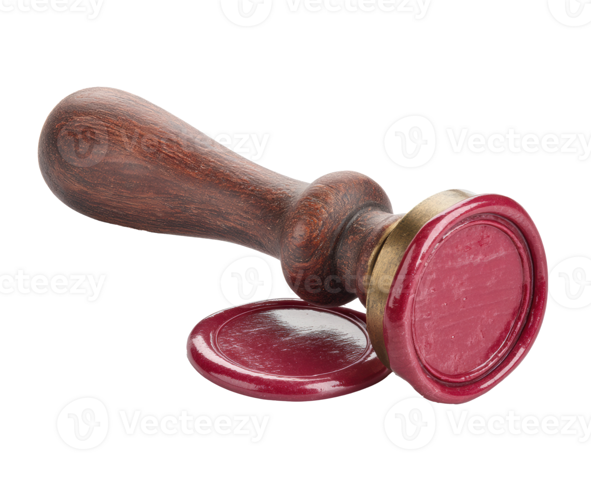 Unique wax seal stamp used for letter sealing and decoration png