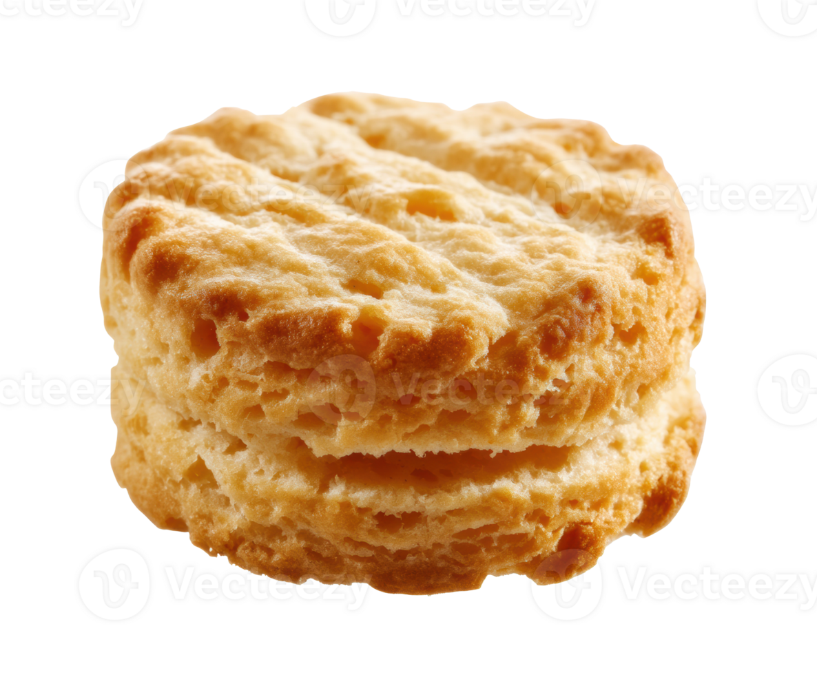 Fluffy biscuit for tasty breakfast or snack option png