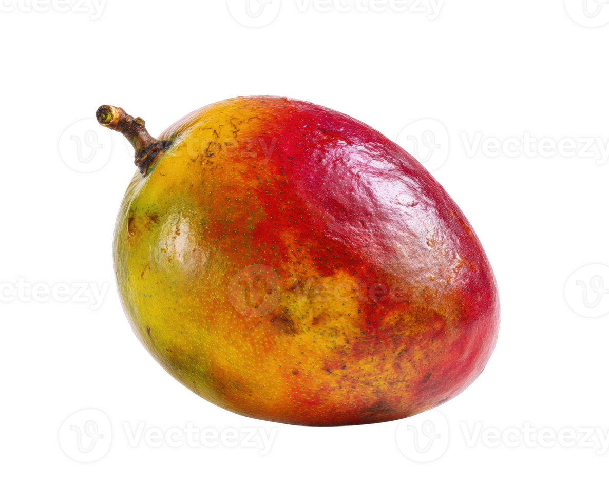Ripe mango with vibrant colors for culinary use png