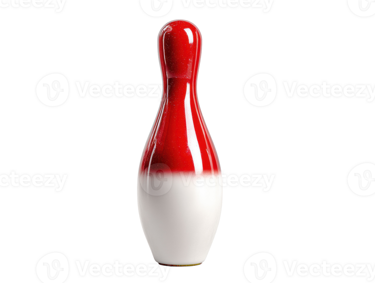 Vintage bowling pin on a solid background png