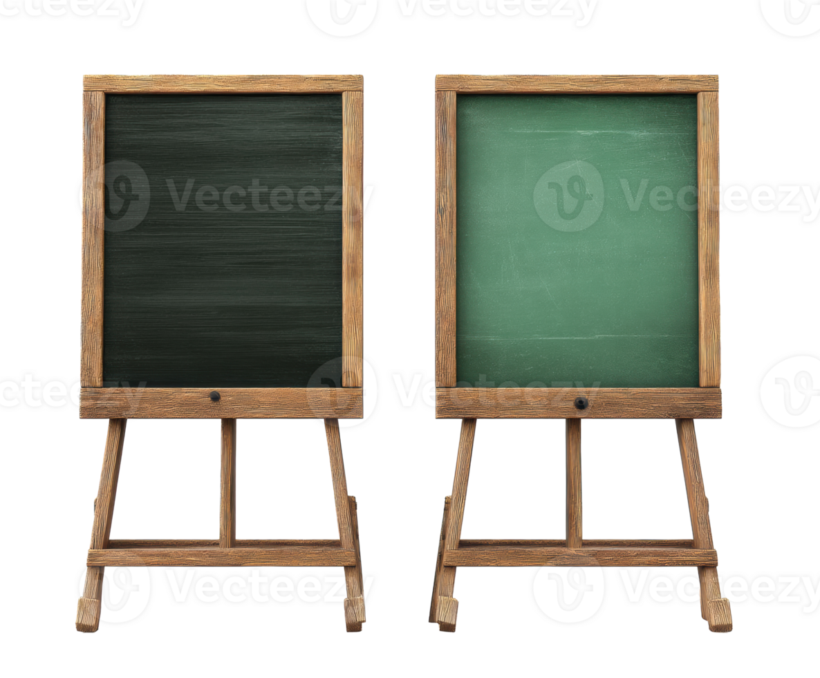 Classroom chalkboards for educational settings and displays png