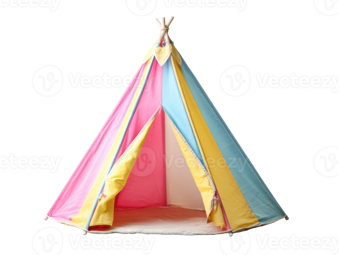 Vibrant play tent for kids' indoor and outdoor fun png