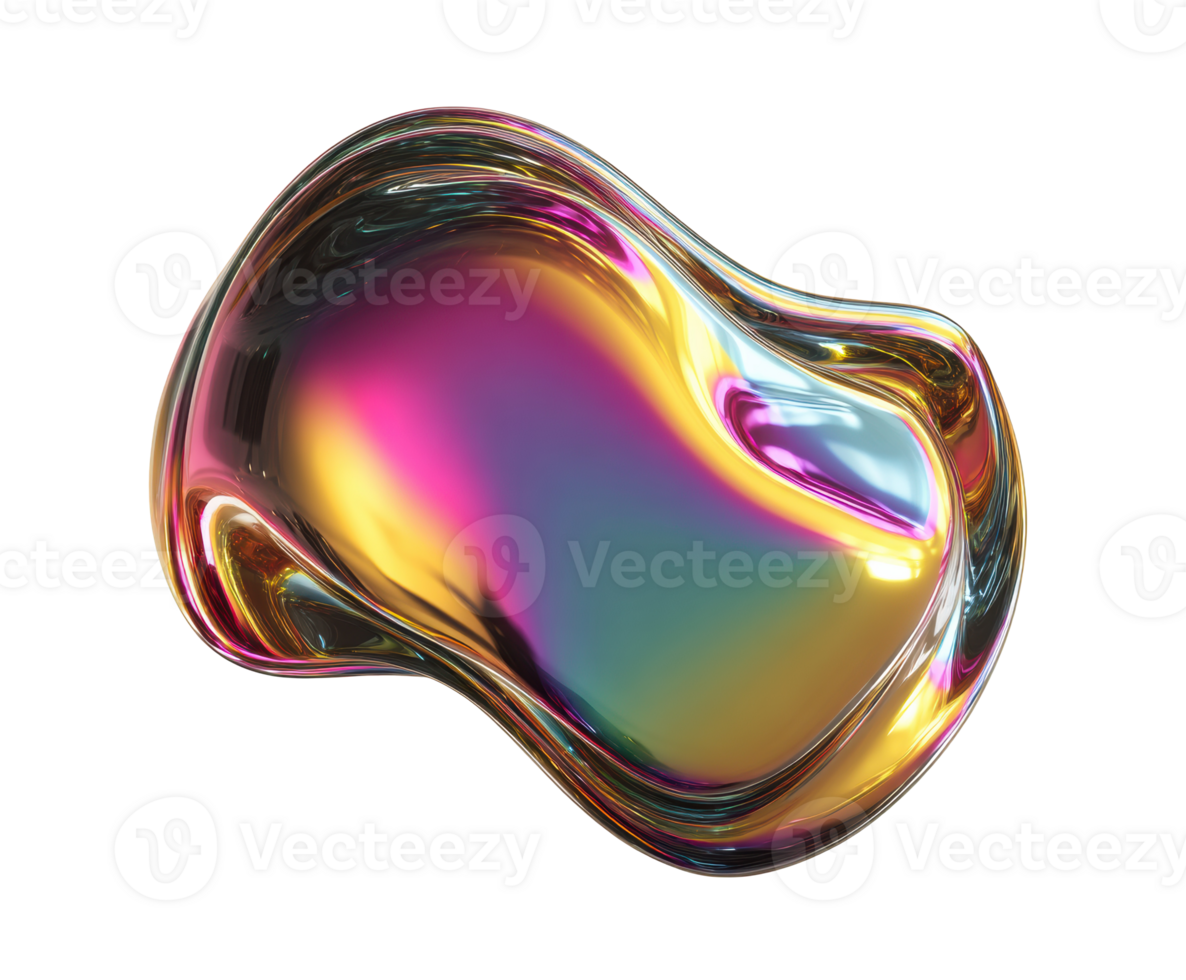 Colorful abstract shapes for modern design projects png