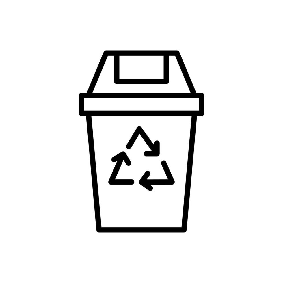 Recycle Bin Icon vector