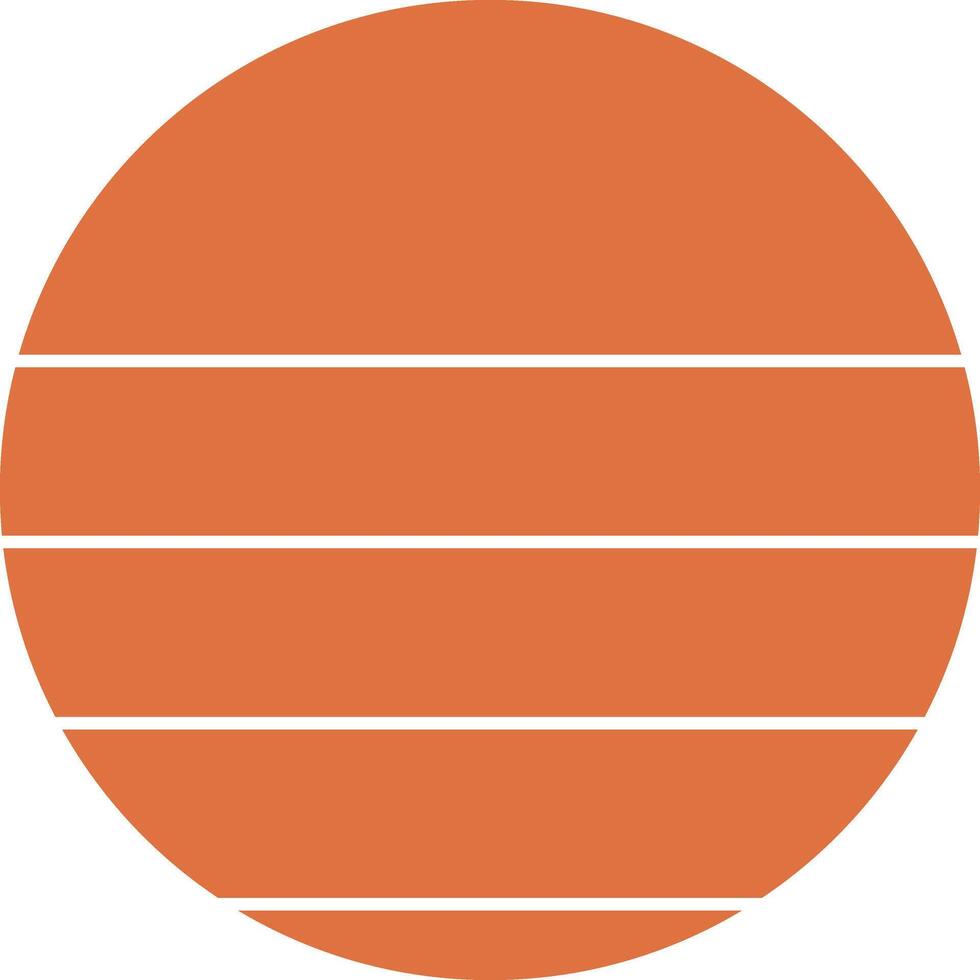 Warm Sunset with Smooth Gradient vector
