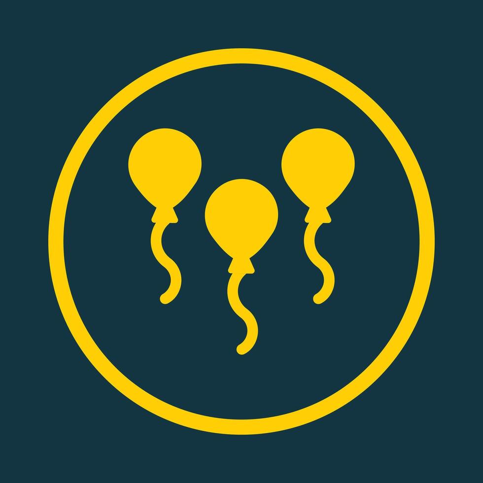 Balloon trendy art design likely amazing design colorful useful illustration vector