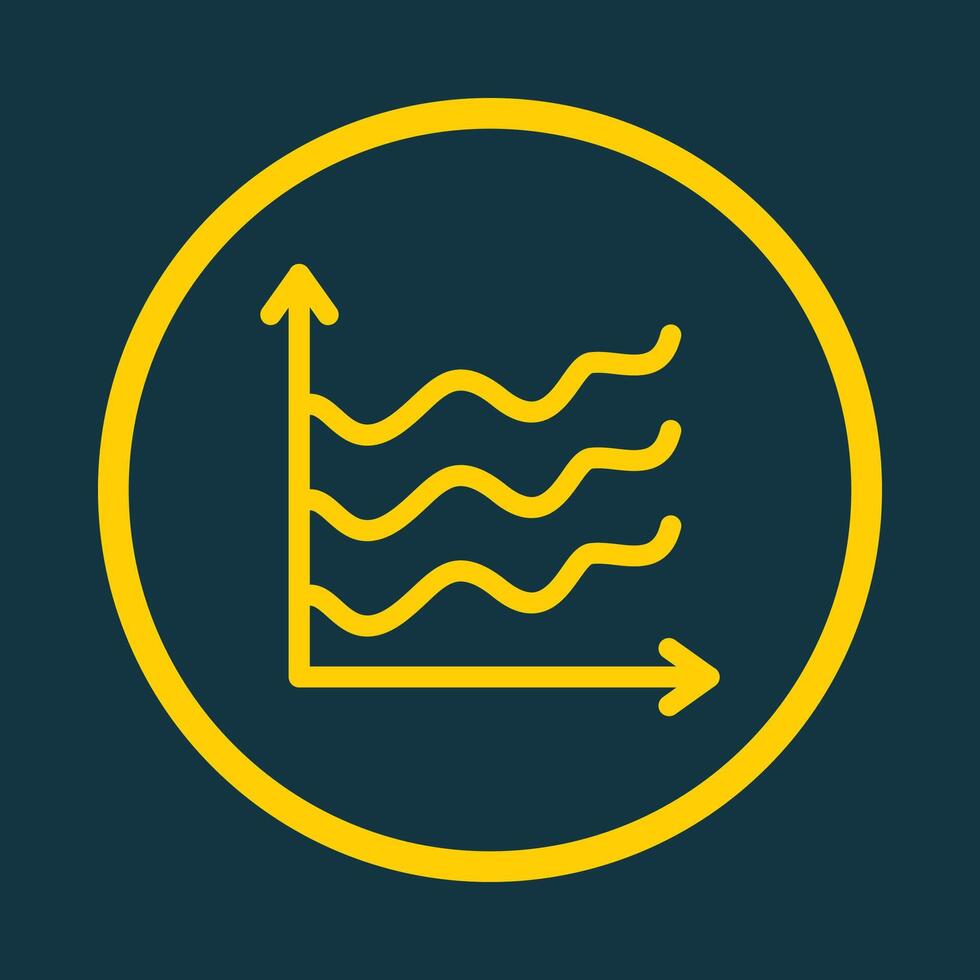 Spline Chart trendy art design comely amazing design colorful useful illustration vector