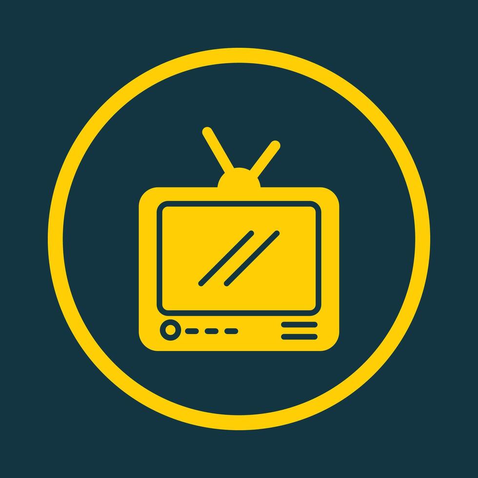 Television Broadcast trendy art design likely amazing design colorful useful illustration vector