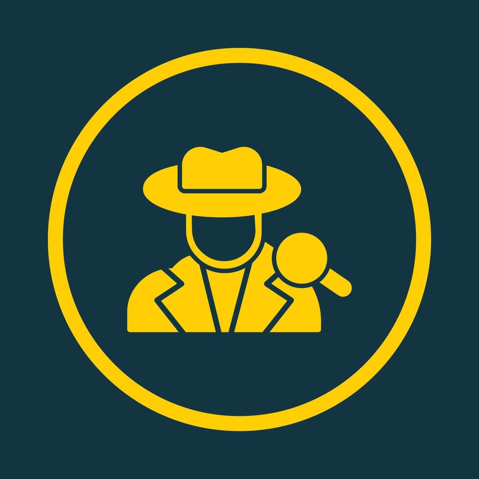 Detective trendy art design fascinating amazing design colorful useful illustration vector