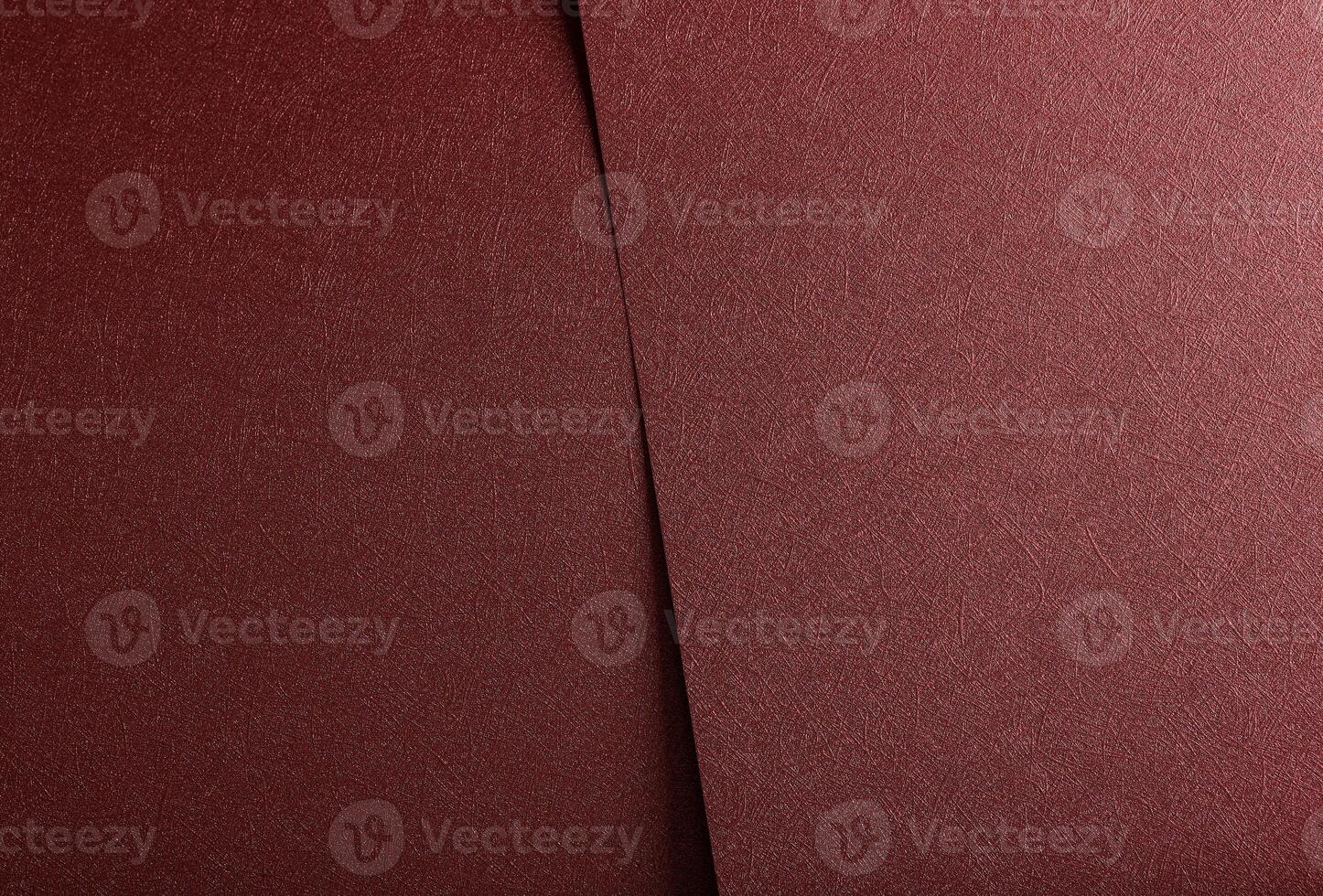 Monochrome designer paper background. Red and marsala metallic sheets with glossy gradient, photo