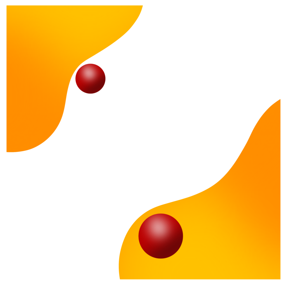 Minimalist orange and red abstract background, Wallpaper png