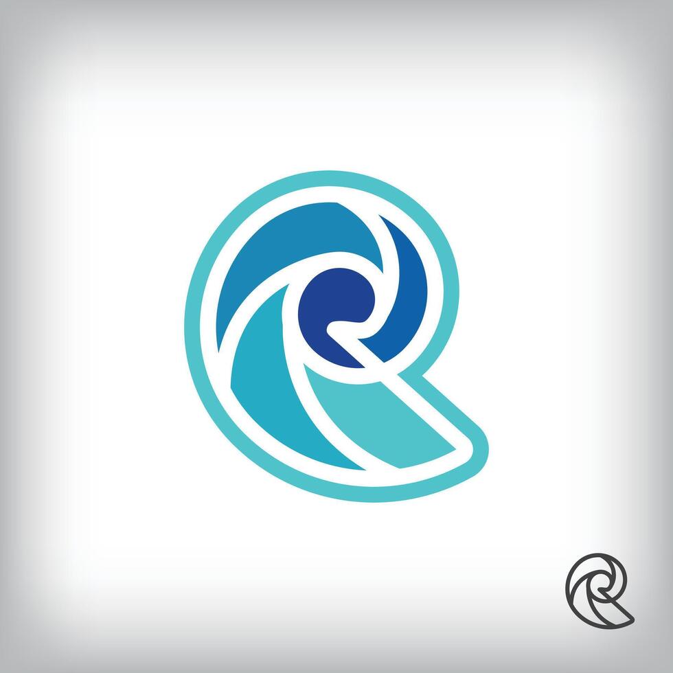 Creative snail simple logo design. flat style. vector
