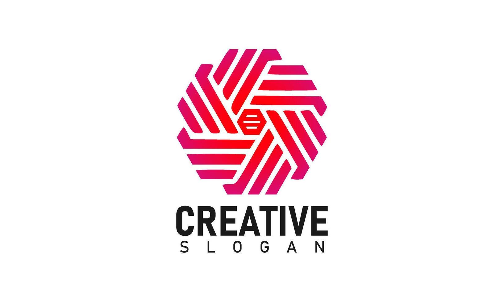 Elegant Modern Abstract Logo Design vector
