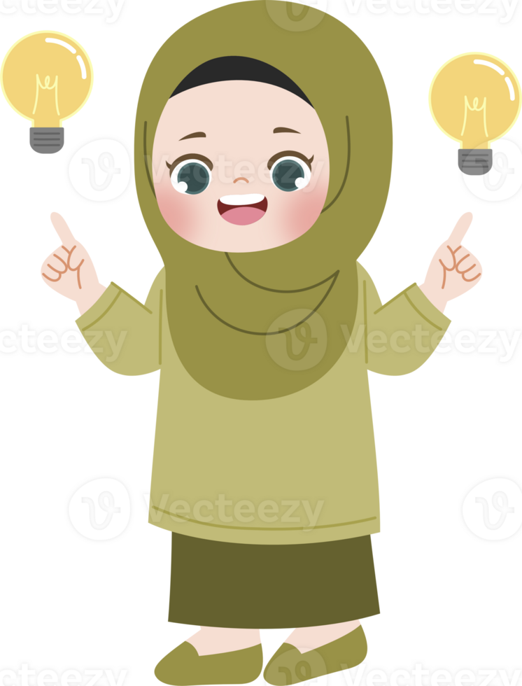 hijab girl have ideas png