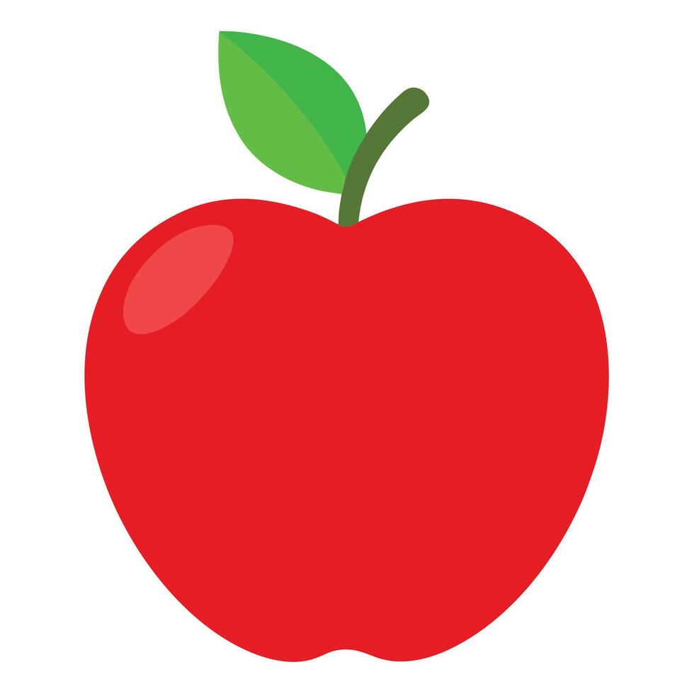 apple clip art vectorillustration vector