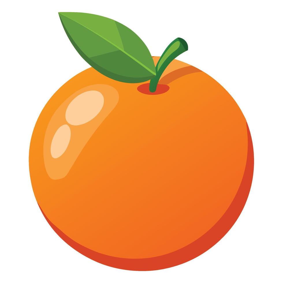 Yellow orange on white background vector