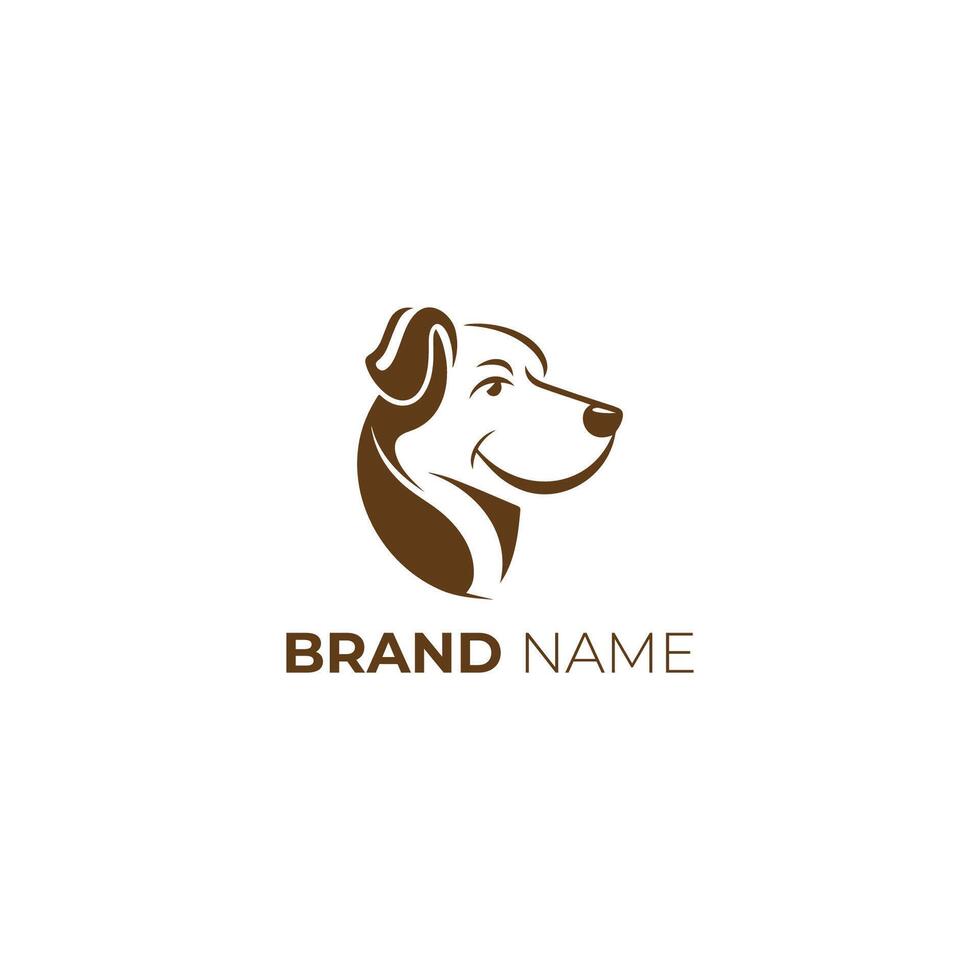 Elegant Newest Dog Logo for Brand Identity vector