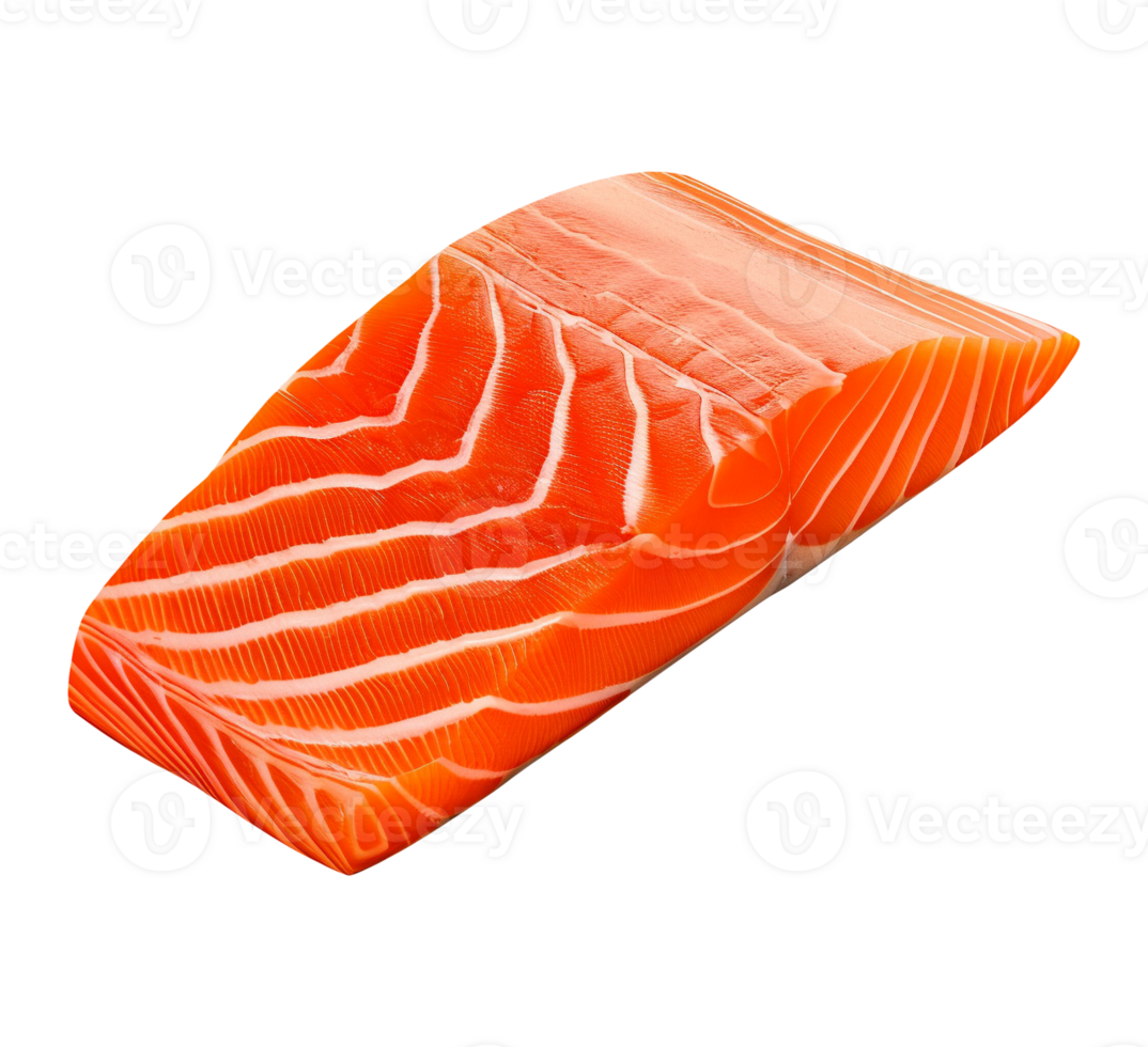 Fish steak with detailed structure png