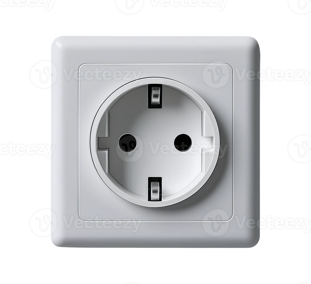European Style Wall Socket Isolated png
