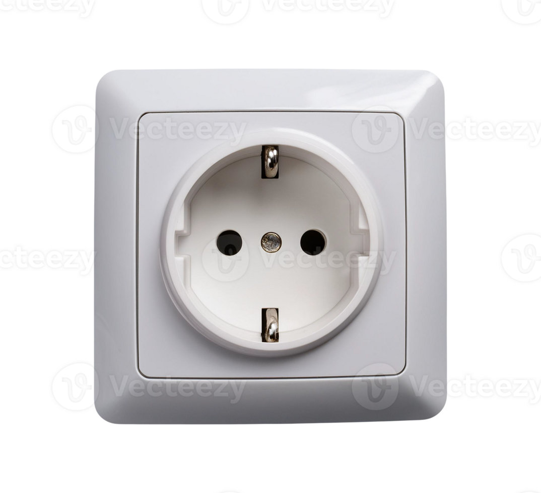 Double Plug Electrical Socket Panel png