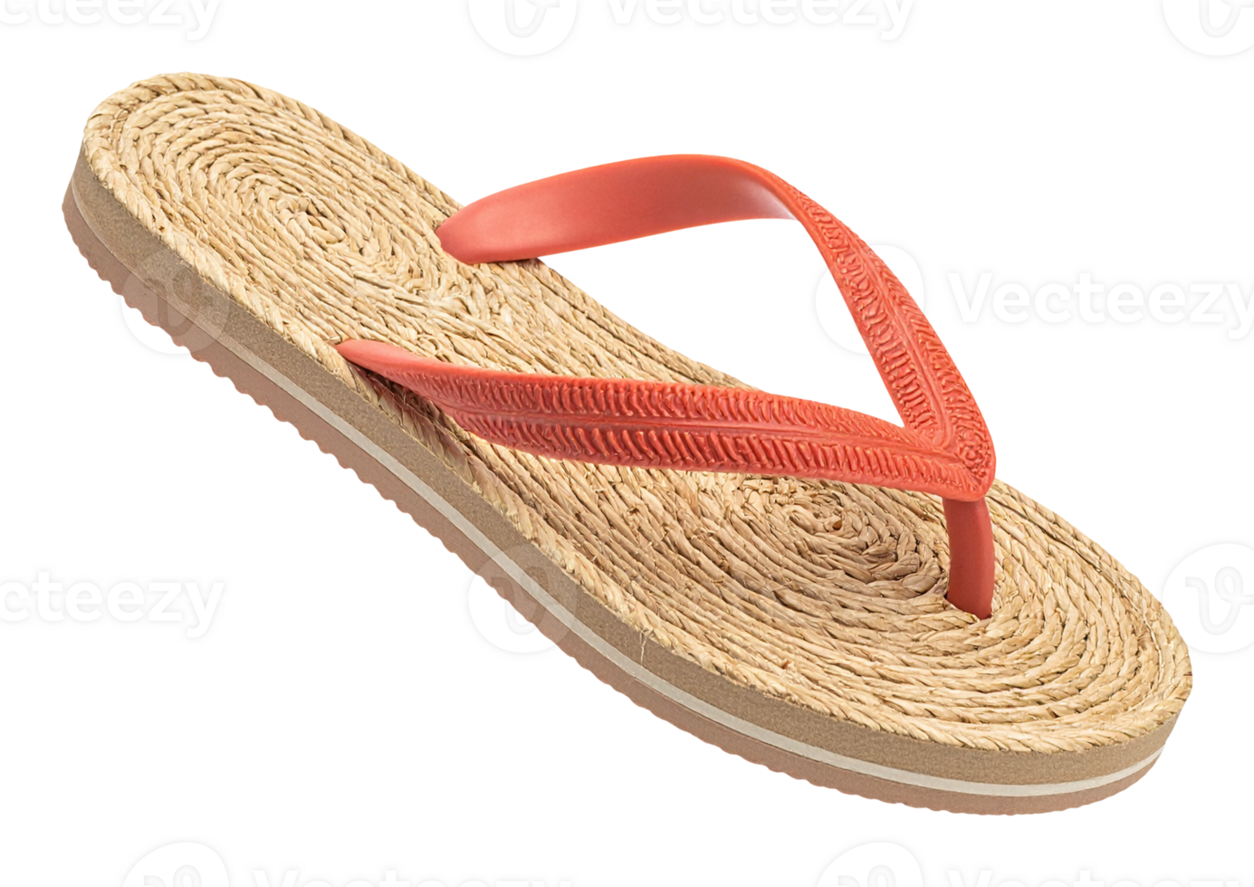 Lightweight Summer Slippers with Woven Texture png