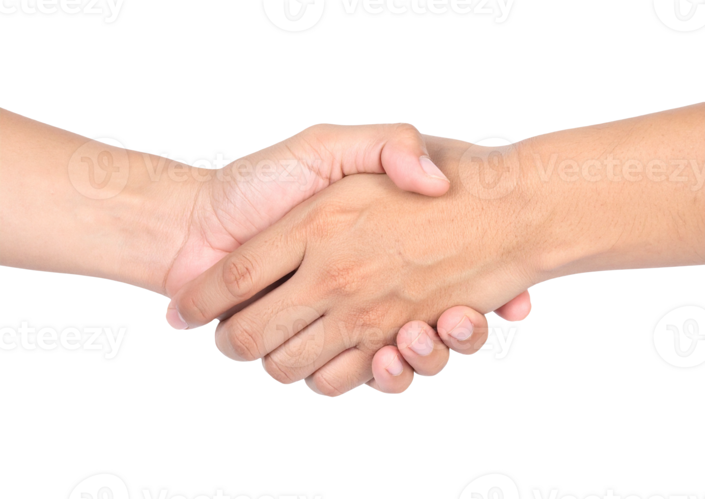 hands shake isolated on transparent background png