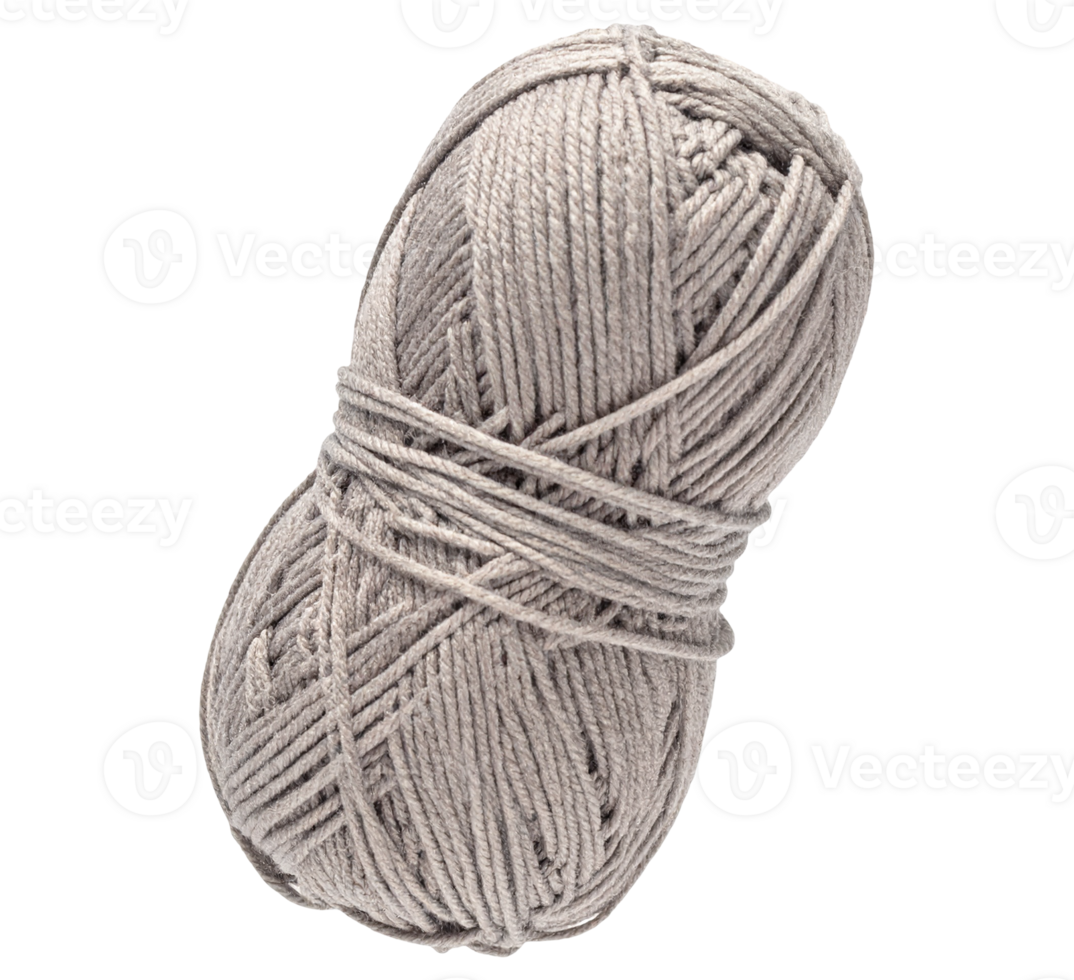 Detailed wool thread in round form png