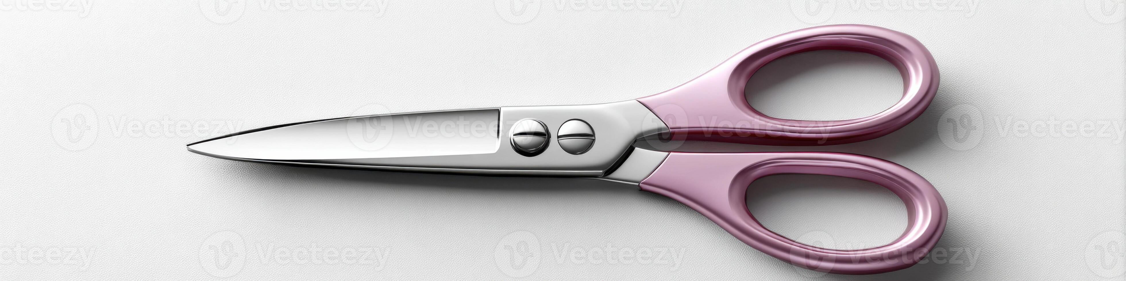 Creative scissors with enlarged handles designed for artistic projects and promotional use photo