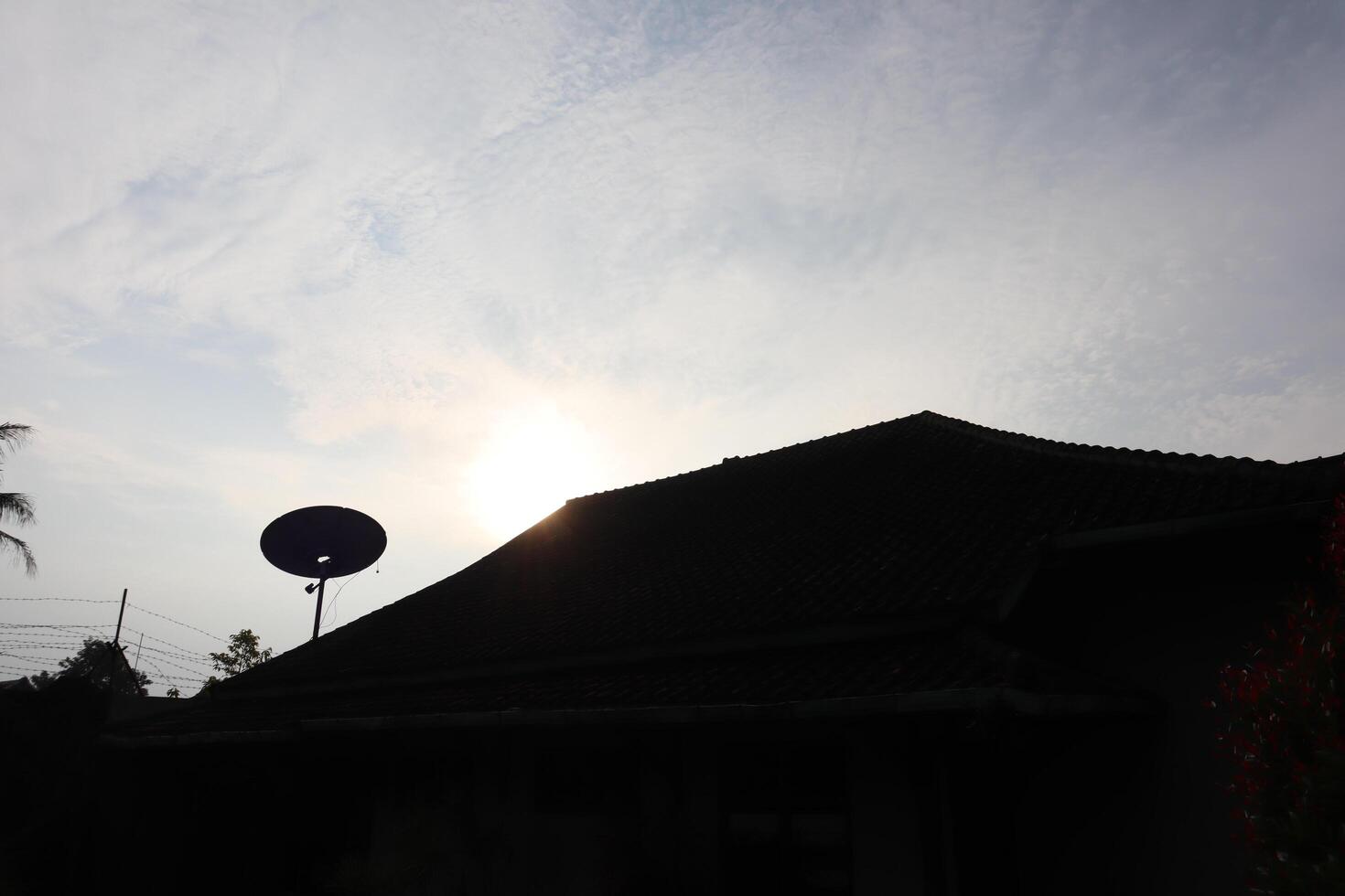A house with a roof photo