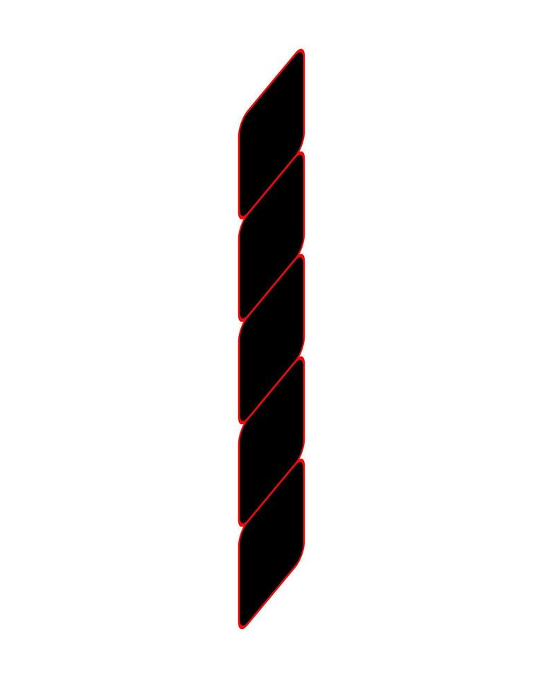 Design number 1 italics. Suitable for t-shirts, gamers, baseball, etc. Sports Style. bmx vector