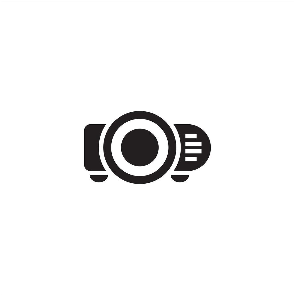 Projector icon set vector