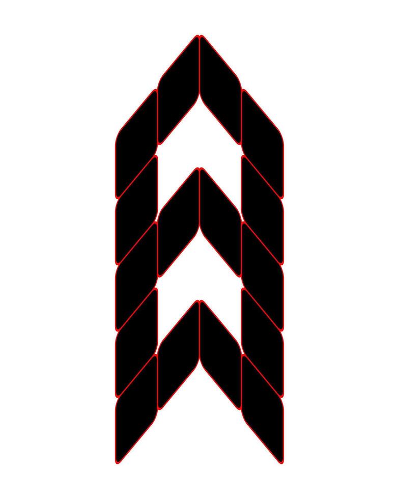 Sporty number 8 monogram . This design is suitable for t-shirts, gamers, sports, etc. vector
