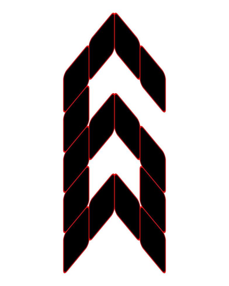 Sporty number 6 monogram . This design is suitable for t-shirts, gamers, sports, etc. vector