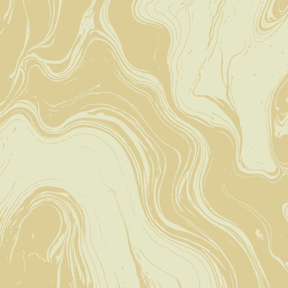 Liquid swirl light beige stone background. Marble stripes, pastel tone color wave texture, modern swirl wallpaper. Suminagashi pattern with oil painting streaks vector